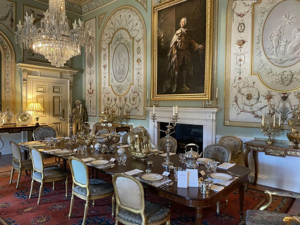 INVERARAY - een kamer in het Inveraray kasteel