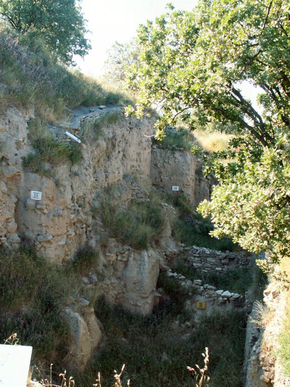 ÇANAKKALE -> BERGAMA - oude muren van de stad van Troje